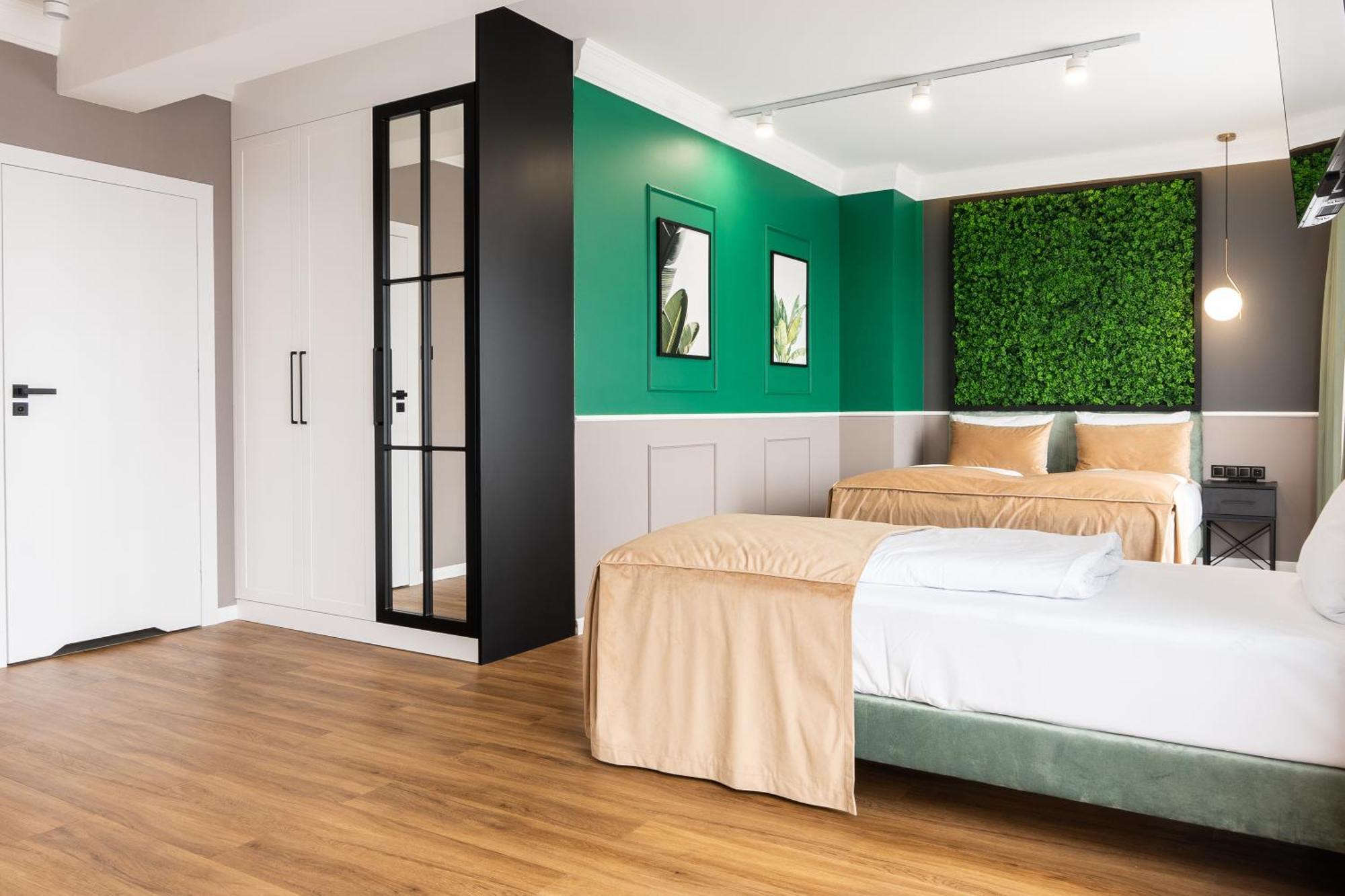 Aparthotel Green Concrete - Eko-Bus Na Plaze, Rowery I Masaze Swinemünde Exterior foto