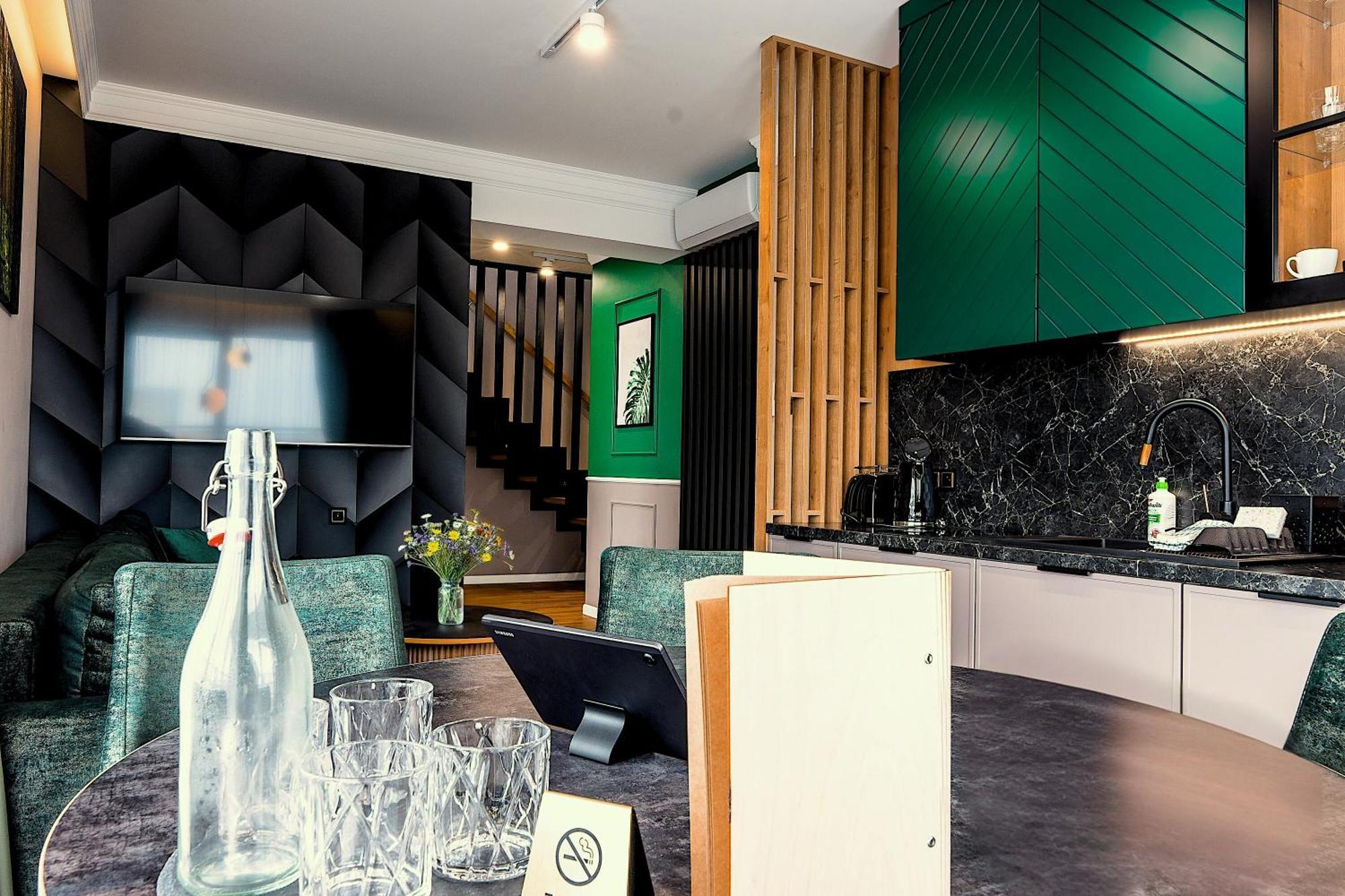 Aparthotel Green Concrete - Eko-Bus Na Plaze, Rowery I Masaze Swinemünde Exterior foto